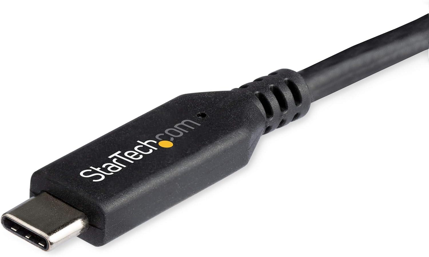 imageStarTechcom 6ft18m USB C to DisplayPort 14 Cable  4K5K8K USB TypeC to DP 14 Alt Mode Video Adapter Converter  HBR3HDRDSC  8K 60Hz DP Monitor Cable for USBCThunderbolt 3 CDP2DP146B33 feet