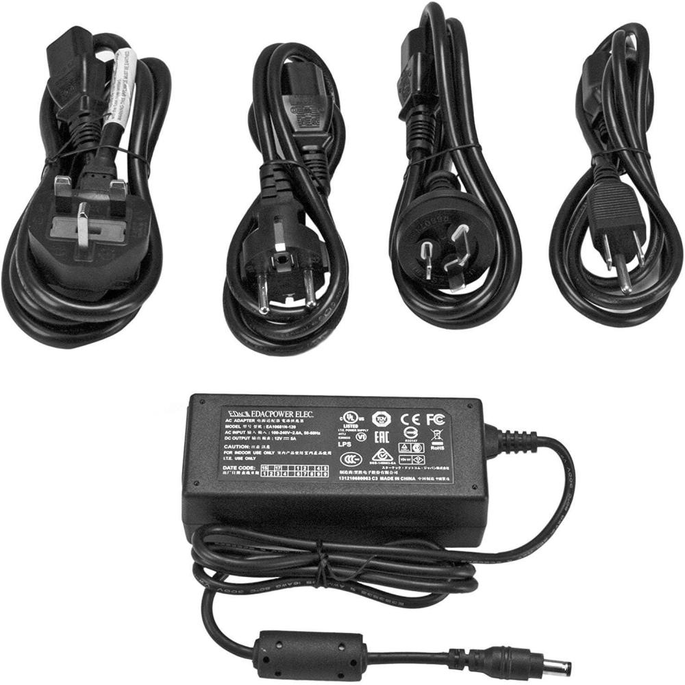 imageStarTechcom 12V 65A DC Adapter  Universal  78W  DC Adapter  Power Adapter SVA12DN4NEUA12V  5A