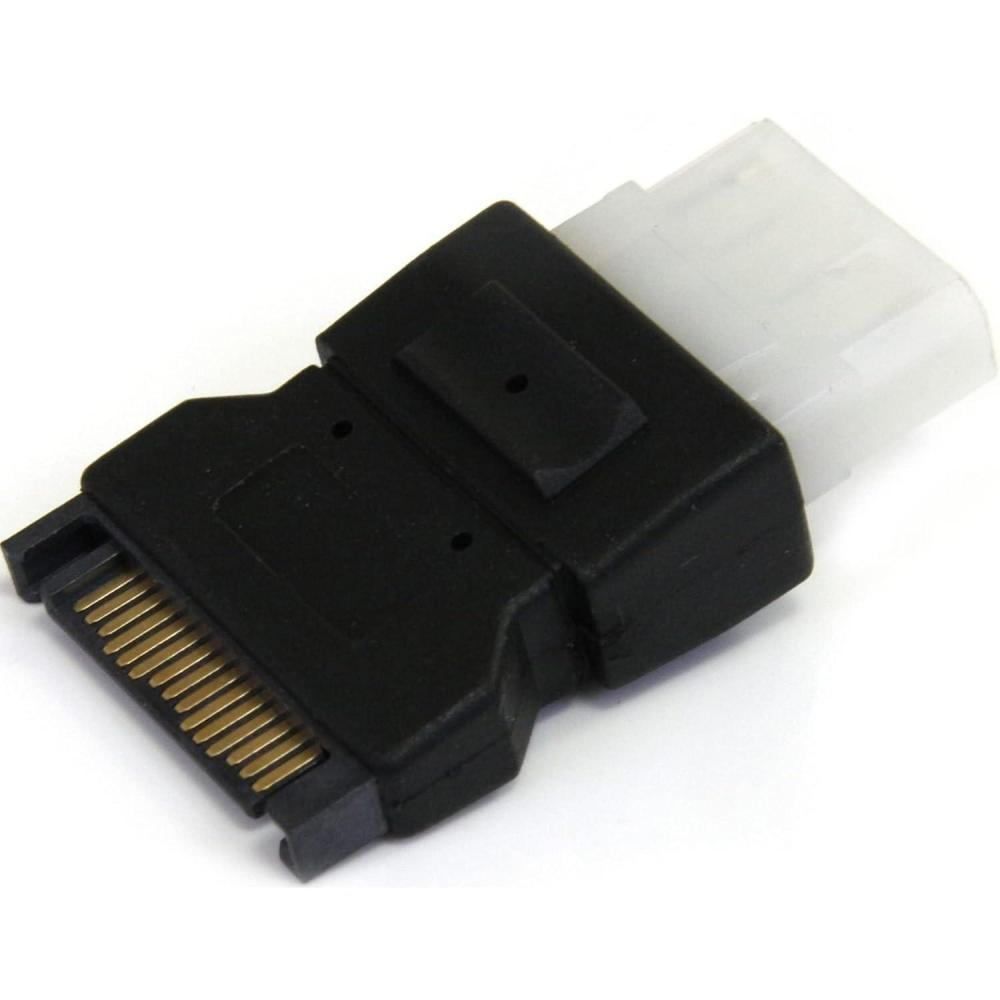 imageStarTechcom 12in LP4 to 2x SATA Power Y Cable Adapter  Molex to to Dual SATA Power Adapter Splitter PYO2LP4SATA2 inch