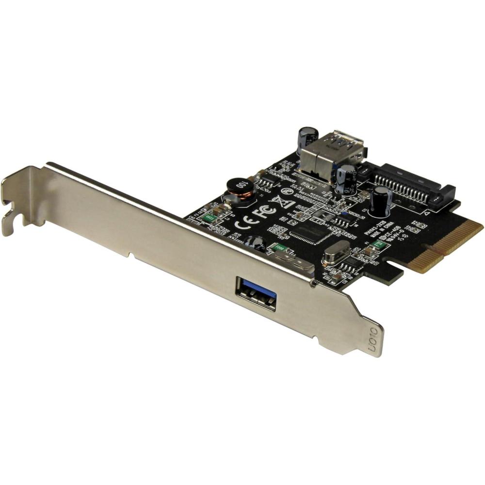 imageStarTechcom 2 Port USB 31 10Gbps Card  USBA 1x External 1x Internal  PCIe USB 31 Card with TypeA  PCI Express PEXUSB311EI1x USBA Ext  1x USBA Int