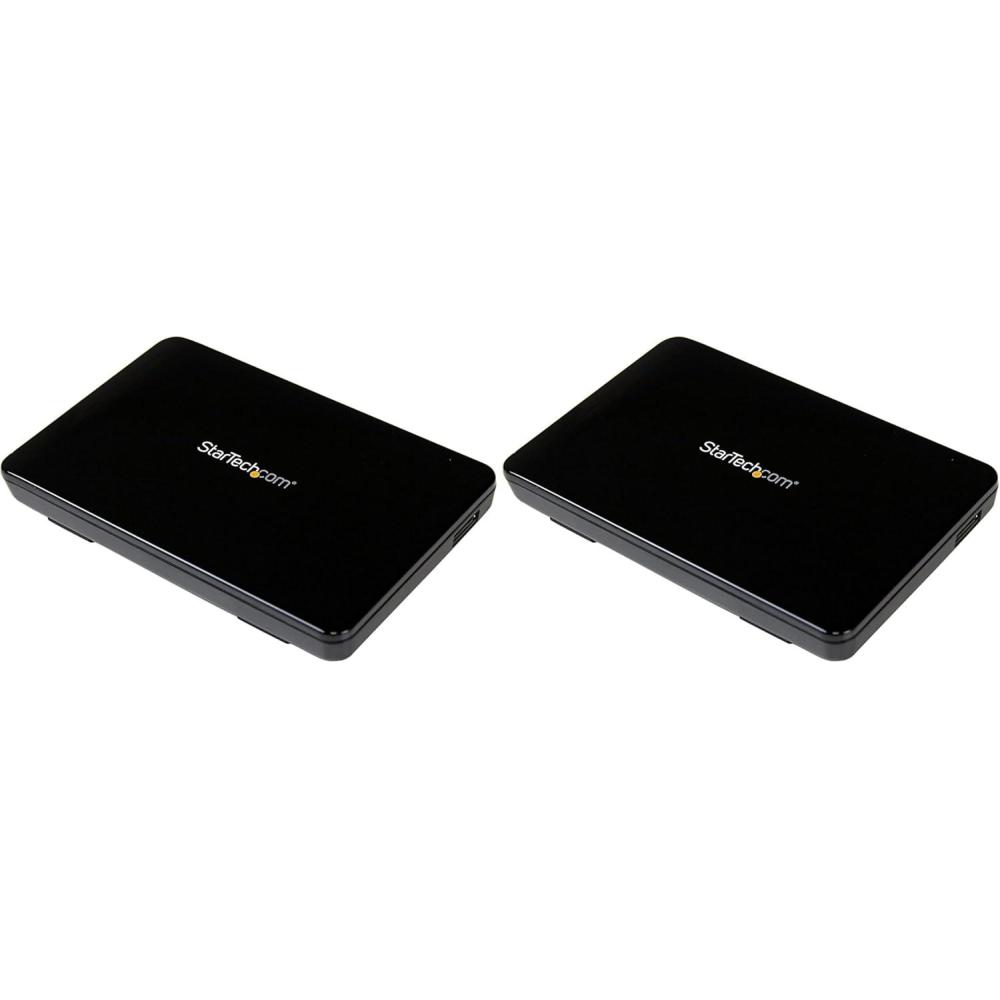 imageStarTechcom 25in USB 30 External SATA III SSD Hard Drive Enclosure with UASP  Portable External USB HDD with Toolless Installation S2510BPU331 Count Pack of 2