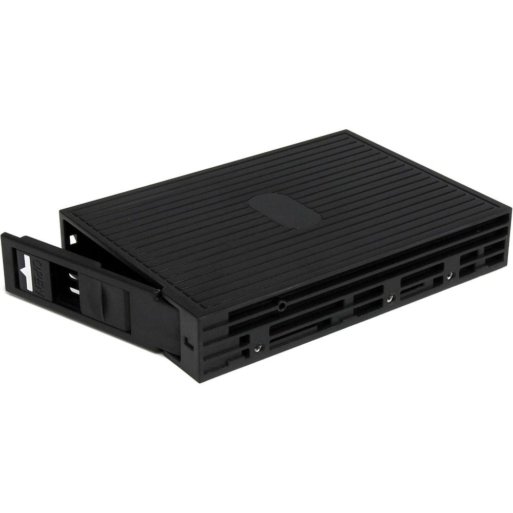 imageStarTechcom 25quot to 35quot SATA HDDSSD Adapter Enclosure  External Hard Drive Converter with HDDSSD Height up to 125mm 25SAT35HDD Gray25in SATASAS Drive