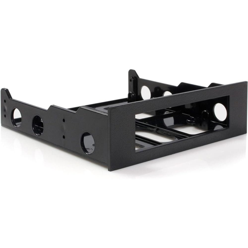 imageStarTechcom 25quot to 35quot SATA Hard Drive Mounting Bracket Kit  Dual SATA SSDsHDDs Mounting Bracket for Mounting Bay  TAA BRACKET25X21 Count Pack of 1