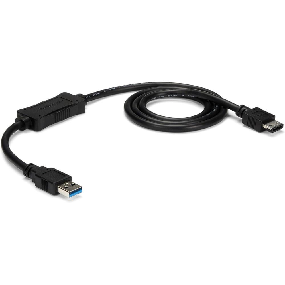 imageStarTechcom 3 ft USB 30 to eSATA Adapter  6 Gbps USB to HDDSSDODD Converter  Hard Drive to USB Cable USB3S2ESATA3