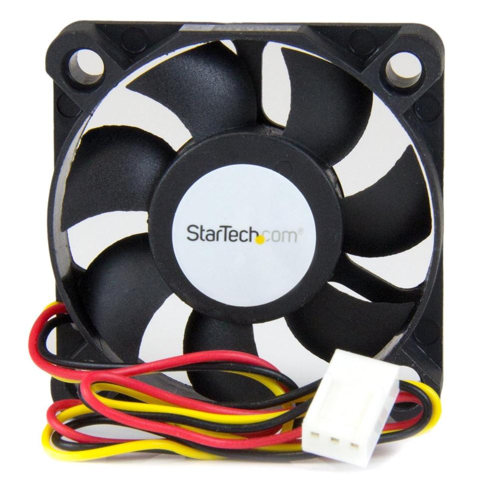 imageStarTechcom 80x25mm Dual Ball Bearing Computer Case Fan w TX3 Connector FANBOX2Black50x10mm