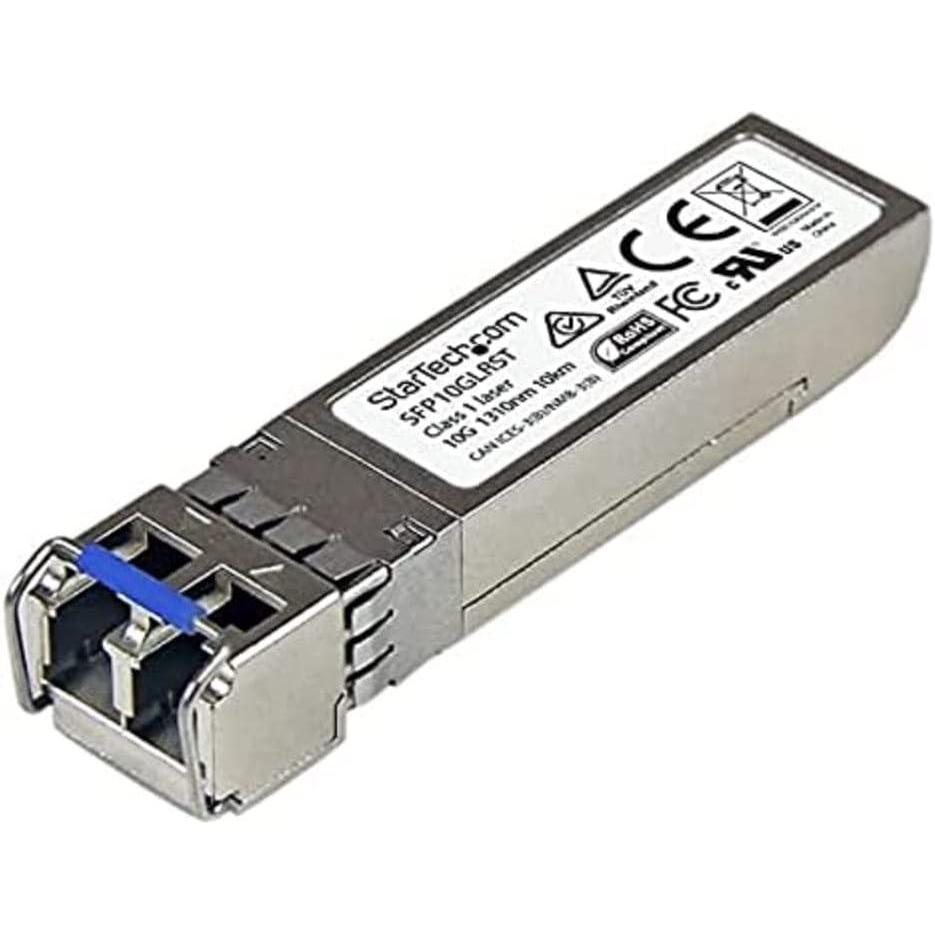 imageStarTechcom Cisco SFP10GLR Compatible SFP Module  10GBASELR  10GbE SMF Optic Transceiver  10GE Gigabit Ethernet SFP  LC 10km  1310nm  DDM Cisco Firepower ASR9000 C9300 SFP10GLRST
