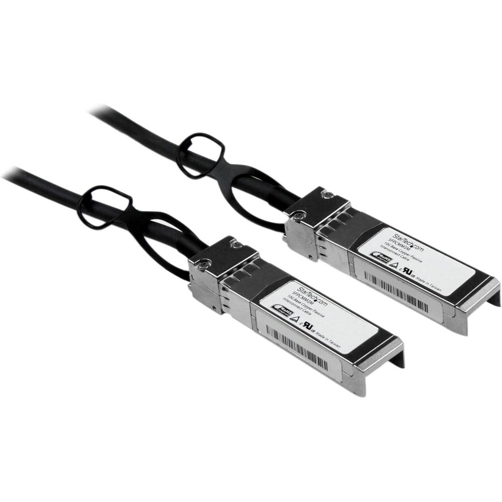 imageStarTechcom Cisco SFPH10GBCU1M Compatible 1m 10G SFP to SFP Direct Attach Cable Twinax  10GbE SFP Copper DAC 10Gbps Low Power Passive Transceiver Module DAC Firepower ASR920 SFPCMM1M10 ft  3m