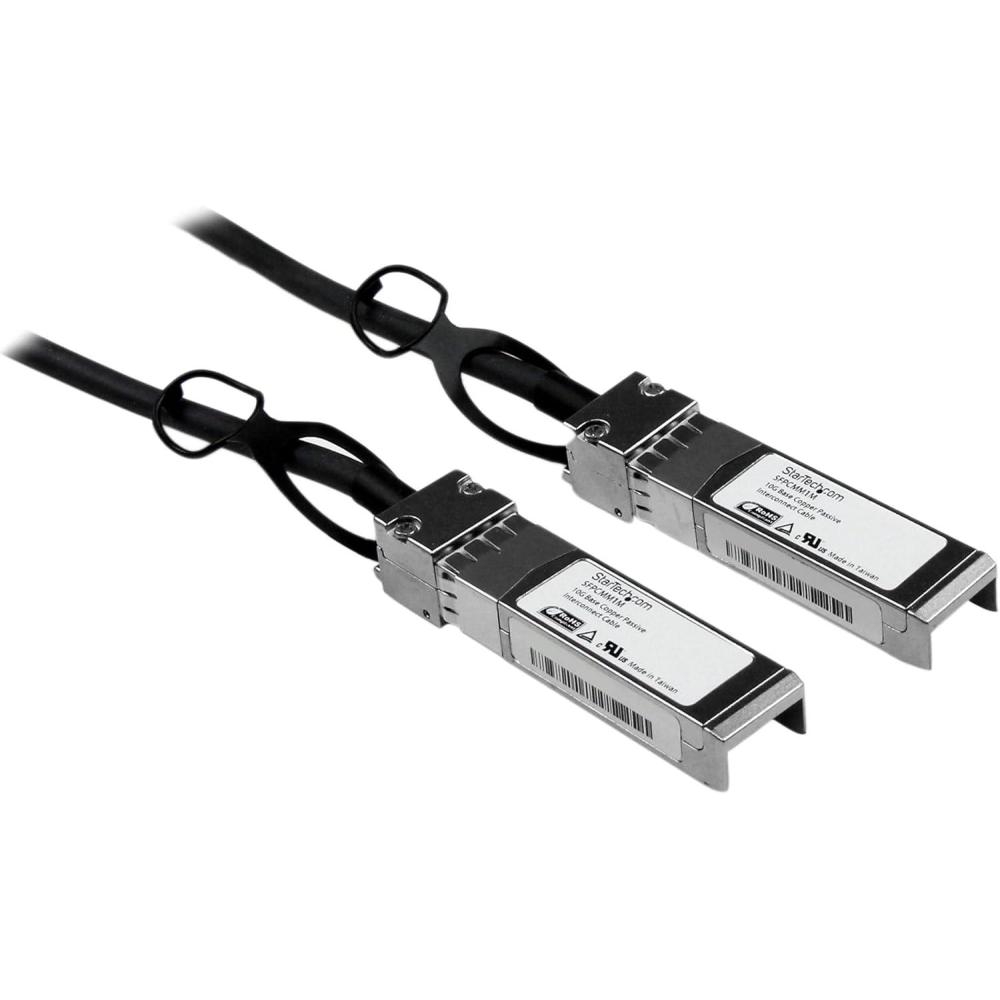 imageStarTechcom Cisco SFPH10GBCU1M Compatible 1m 10G SFP to SFP Direct Attach Cable Twinax  10GbE SFP Copper DAC 10Gbps Low Power Passive Transceiver Module DAC Firepower ASR920 SFPCMM1M3 ft  1m