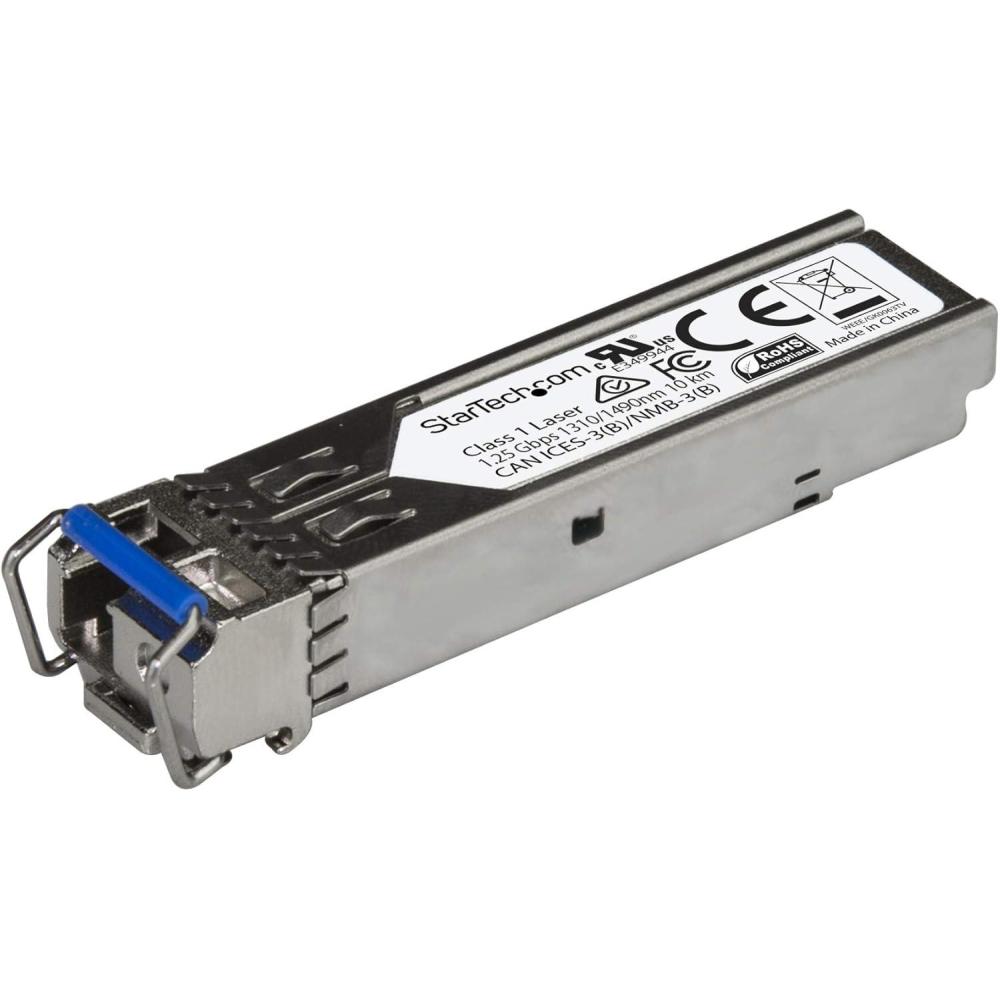 imageStarTechcom Juniper SFPGE10KT13R15 Compatible SFP Module  1000BASEBXU  1 Gigabit Ethernet BiDi Fiber Single Strand SFP  LC 10km SFPGE10KT3R5