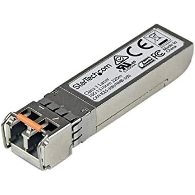imageStarTechcom Juniper SFPP10GELRM Compatible SFP Module  10GBASELRM  10GbE Multimode Fiber MMF Optic Transceiver  10GE Gigabit Ethernet SFP  LC 200m  1310nm  DDM SFPP10GELRMS