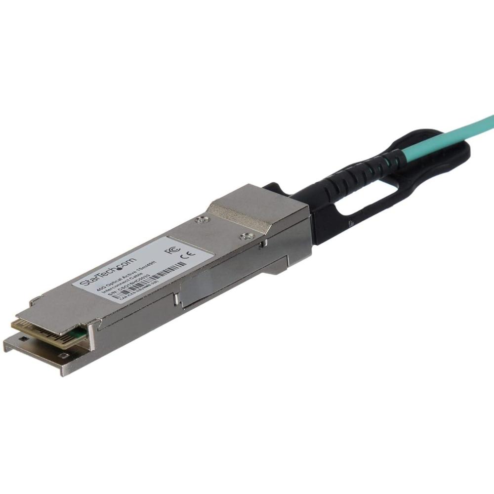 imageStarTechcom MSA Uncoded Compatible 10m328ft 40G QSFP to QSFP AOC Cable  40 GbE QSFP Active Optical Fiber  40 Gbps QSFP PlusTransceiver Module Cable QSFP40GAO10M984 ft