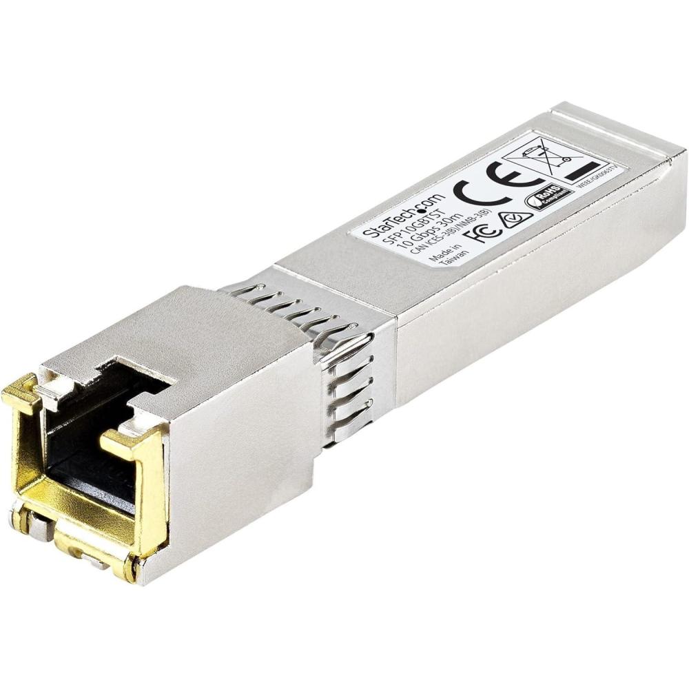 imageStarTechcom MSA Uncoded Compatible QSFP Module  40GBASELR4  40GbE Single Mode Fiber SMF Optic Transceiver  40GE Gigabit Ethernet QSFP  LC 10km  1270nm to 1330nm  DDM QSFP40LR4ST10GBaseT