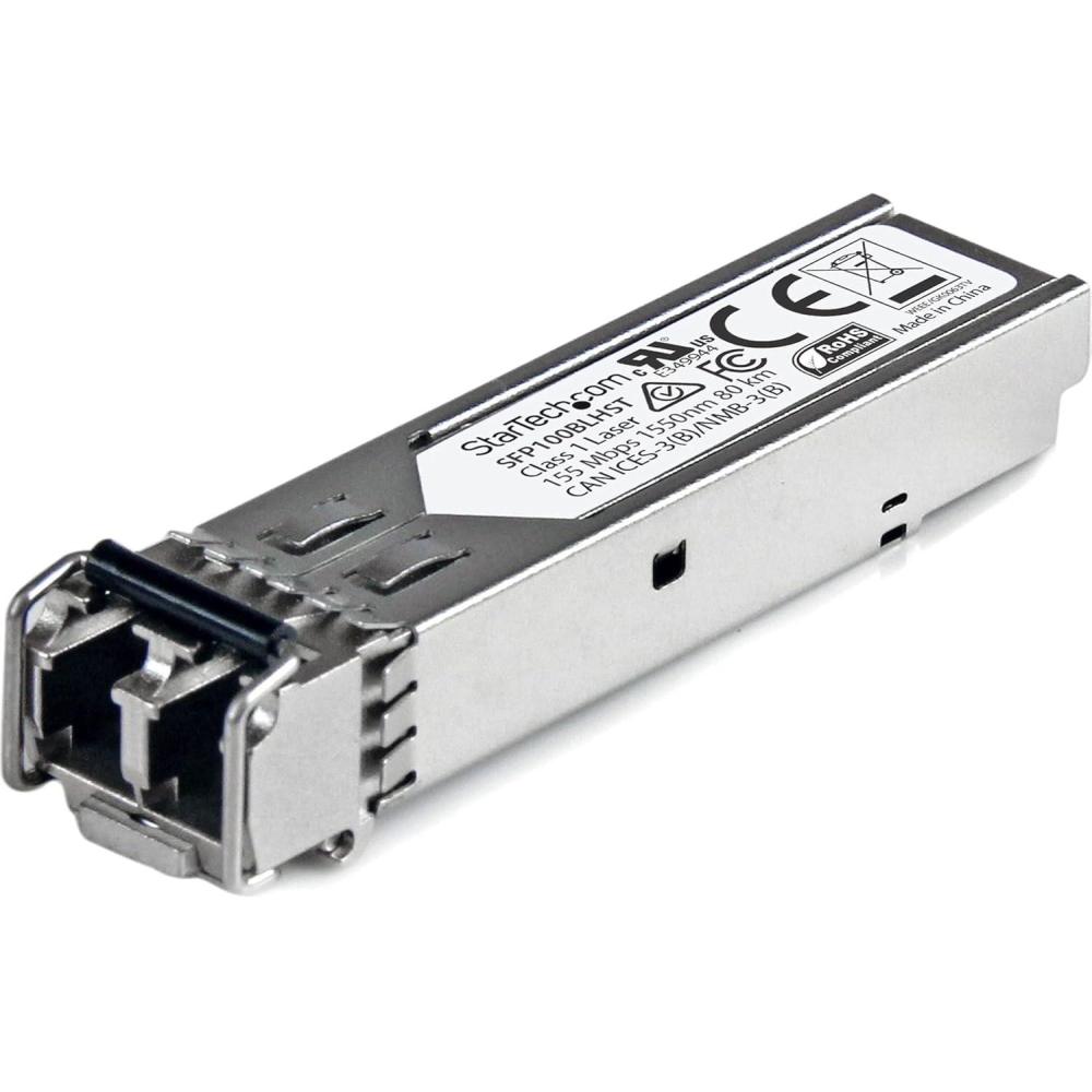 imageStarTechcom MSA Uncoded Compatible QSFP Module  40GBASELR4  40GbE Single Mode Fiber SMF Optic Transceiver  40GE Gigabit Ethernet QSFP  LC 10km  1270nm to 1330nm  DDM QSFP40LR4ST100BaseLH