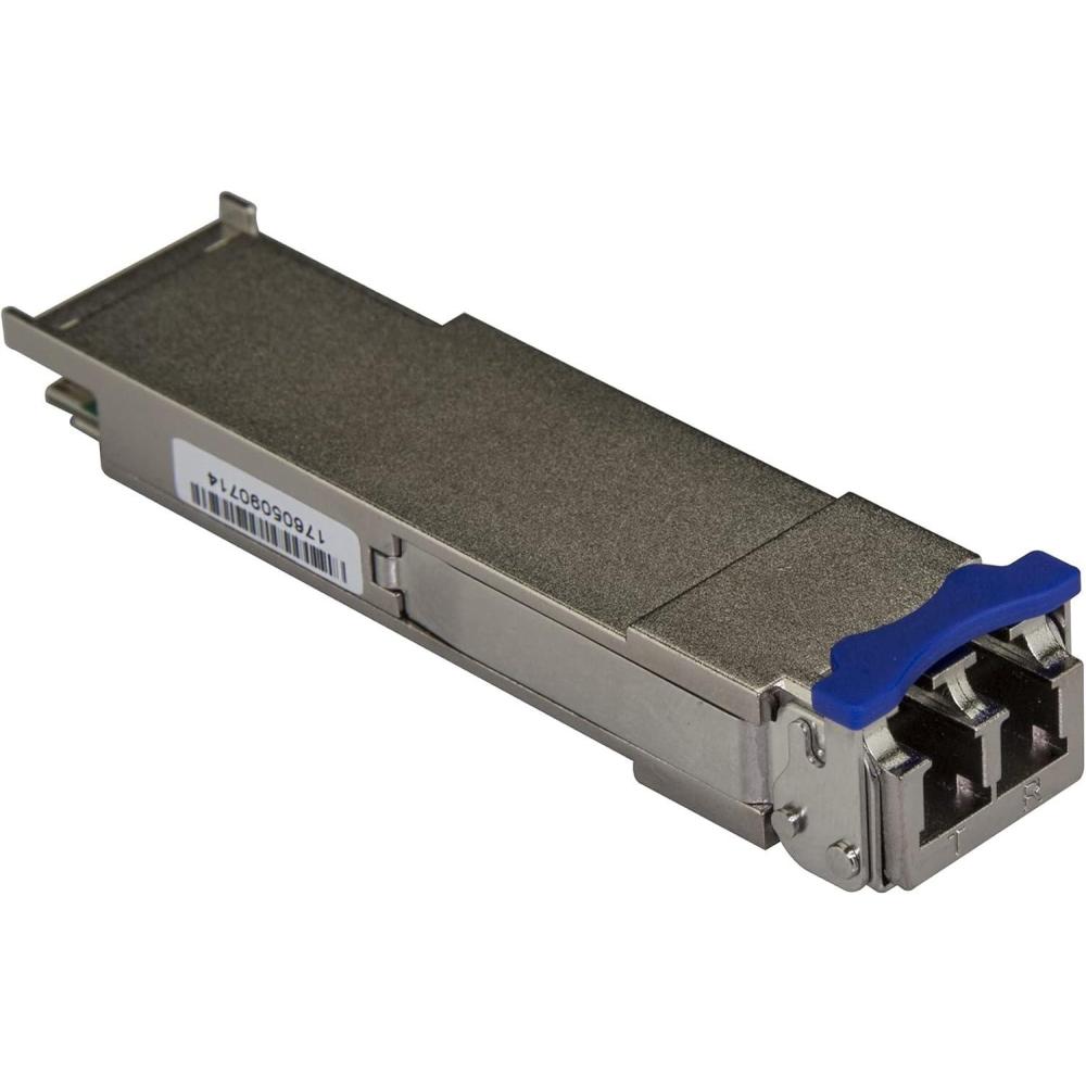 imageStarTechcom MSA Uncoded Compatible QSFP Module  40GBASELR4  40GbE Single Mode Fiber SMF Optic Transceiver  40GE Gigabit Ethernet QSFP  LC 10km  1270nm to 1330nm  DDM QSFP40LR4ST40GBaseLR4