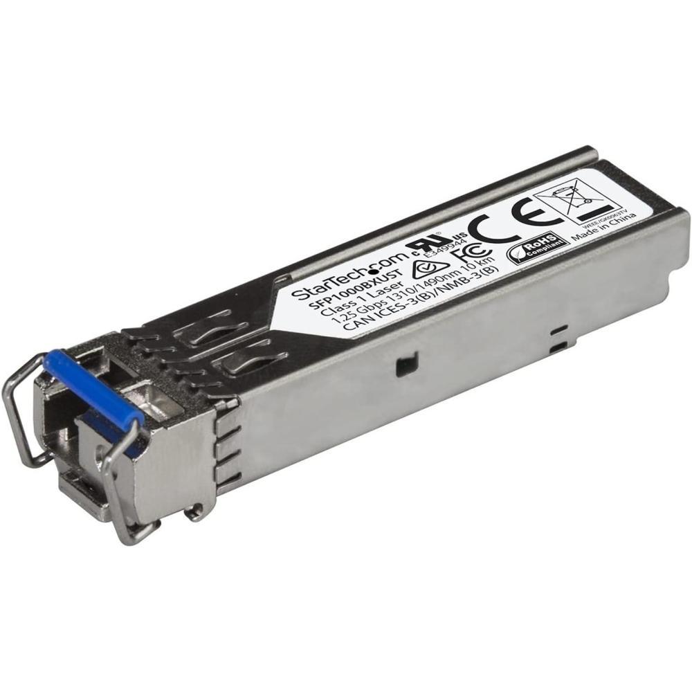 imageStarTechcom MSA Uncoded Compatible QSFP Module  40GBASELR4  40GbE Single Mode Fiber SMF Optic Transceiver  40GE Gigabit Ethernet QSFP  LC 10km  1270nm to 1330nm  DDM QSFP40LR4ST1000BaseBX Upstream