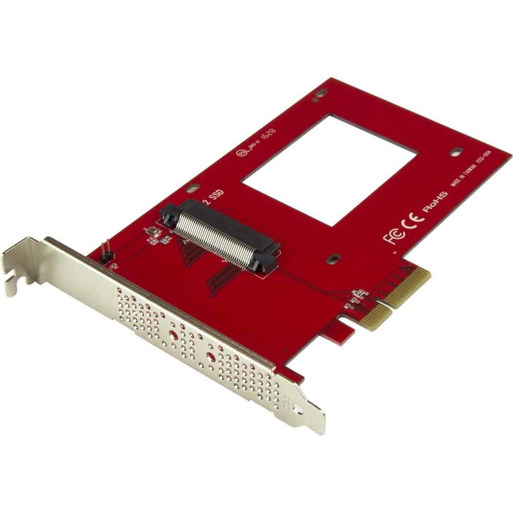 imageStarTechcom PEX4SFF8639 U2 to PCIe Adapter