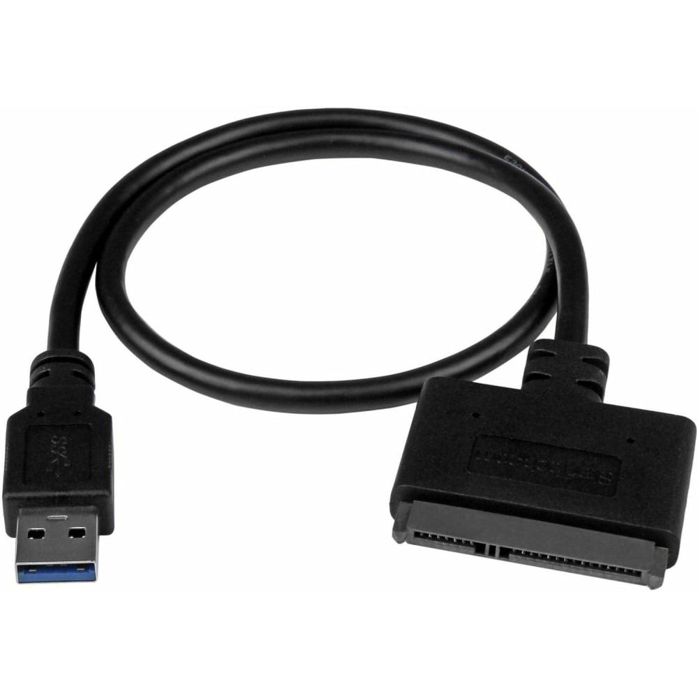 imageStarTechcom SATA to USB Cable  USB 30 to 25 SATA III Hard Drive Adapter  External Converter for SSDHDD Data Transfer USB3S2SAT3CBUSB A 10Gbps