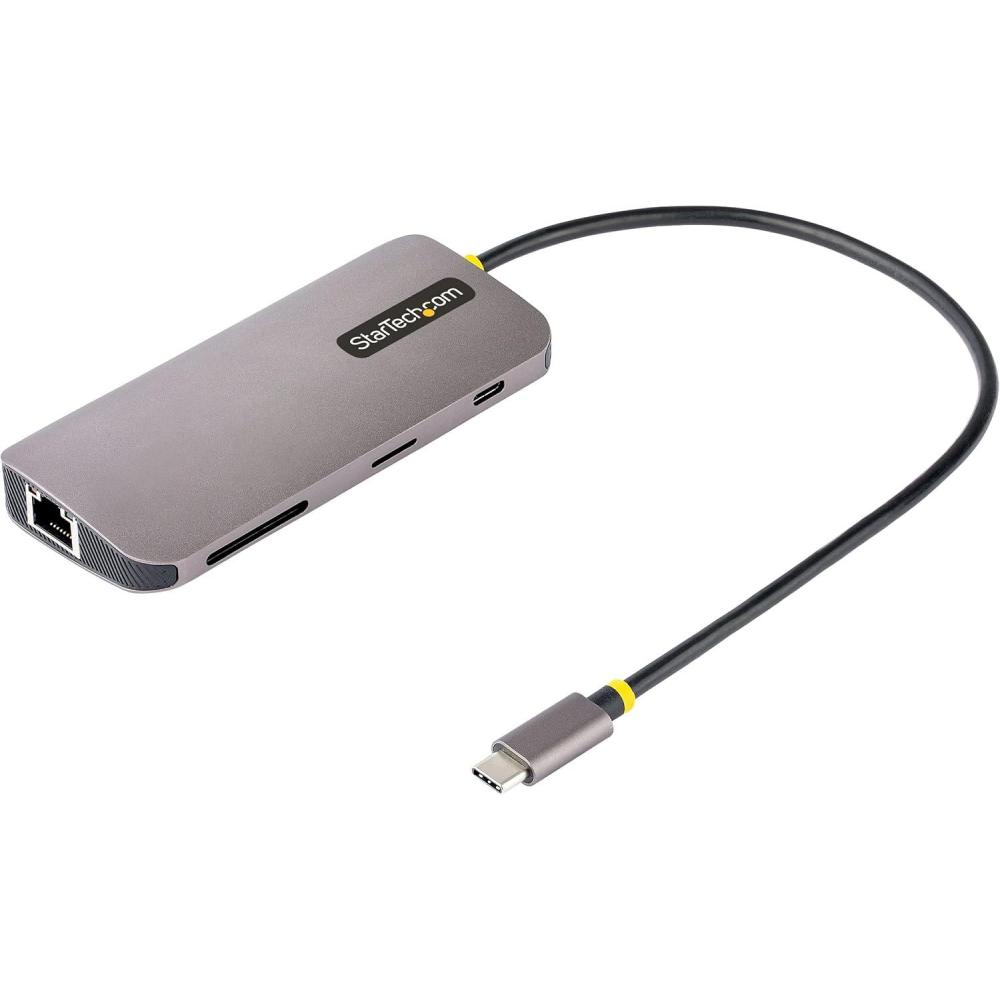 imageStarTechcom USB C Multiport Adapter Portable USBC Dock to 4K HDMI 2pt USB 30 Hub SDSDHC GbE 60W PD PassThrough  USB TypeCThunderbolt 3  REPLACED BY DKT30CSDHPD3 DKT30CSDHPD8IN1