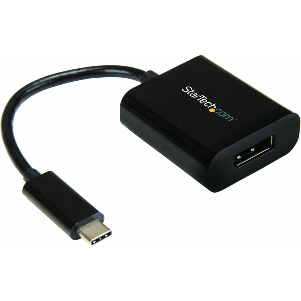 imageStarTechcom USB C to DisplayPort Adapter  4K 60Hz8K 30Hz DP 14 HBR2 Dongle Compact USBC DP Alt Mode Monitor Video Converter Works w TB3  TypeC to DP Converter CDP2DP 06quotx15quotx71quot