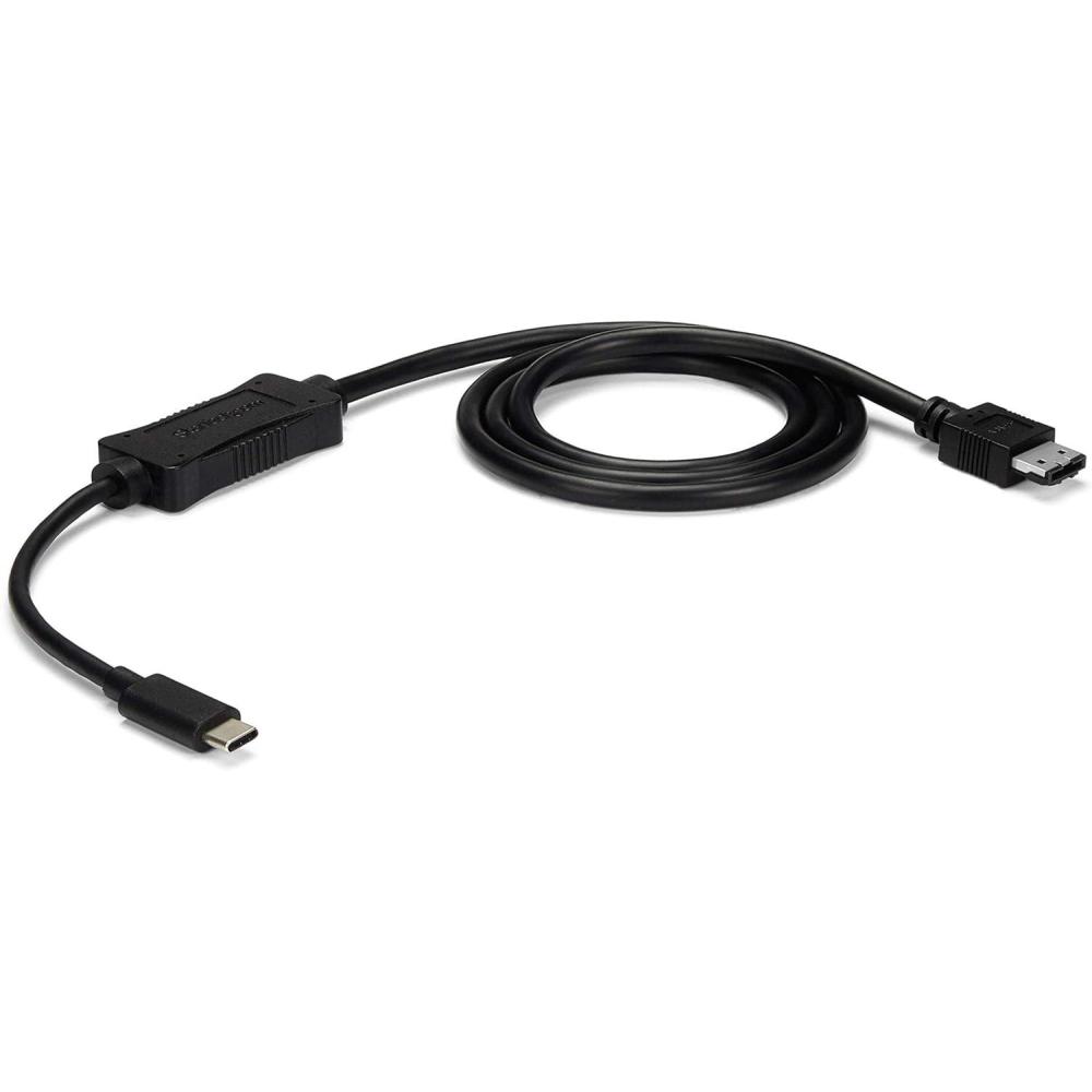 imageStarTechcom USB C to eSATA Cable  3 ft  1m  5Gbp  for HDDSSDODD  External Hard Drive Adapter  USB 30 to eSATA Converter USB3C2ESAT3