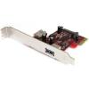 STARTECH.COM 1 INTERNAL AND 1 EXTERNAL SUPERSPEED USB 3 CARD PCIE