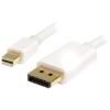 StarTech Mini DisplayPort to DisplayPort Adapter(White)