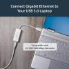 StarTech USB 3.0 to Gigabit Ethernet NIC Network Adapter – USB to RJ45 for 10/100/1000 Network(White)