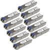 StarTech.com 10 pack HPE J4859C Compatible SFP Module1000BASE-LX GbE Single Mode (SMF)/Multi Mode (MMF) Fiber Optic Transceiver 1GE Gigabit Ethernet SFP-LC 10km-1310nm DDM HPE 1400 1700(J4859C10PKST)(0.5″x0.6″x2.2″)