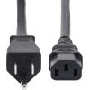 StarTech.com 10ft (3m) Computer Power Cord, NEMA 5-15P to C13, 10A 125V, 18AWG, Black Replacement AC Power Cord, Printer, PC Power Supply Cable, Monitor Power Cable – UL Listed (PXT101 10)(16 AWG/13A/125V)