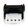 StarTech.com 12in LP4 to 2x SATA Power Y Cable Adapter – Molex to to Dual SATA Power Adapter Splitter (PYO2LP4SATA)(2 inch)