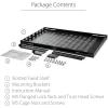 StarTech.com 1U Adjustable Vented Server Rack Mount Shelf – 175lbs – 19.5 to 38in Adjustable Mounting Depth Universal Tray for 19″ AV/ Network Equipment Rack – 27.5in Deep , TAA (ADJSHELF)(19.5-38in)