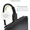 StarTech.com 1m (3ft) USB C to Lightning Cable, MFi Certified, Coiled iPhone Charger Cable, Black, Durable TPE Jacket Aramid Fiber, Heavy Duty Coil Lightning Cable (RUSB2CLT1MBC)(50 cm / 1.5 ft)