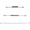 StarTech.com 1m (3ft) USB C to Lightning Cable, MFi Certified, Coiled iPhone Charger Cable, Black, Durable TPE Jacket Aramid Fiber, Heavy Duty Coil Lightning Cable (RUSB2CLT1MBC)(1m / 3ft)