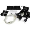 StarTech.com 2 Port USB 2.0 over Cat5 or Cat6 Extender Kit – Locally or Remotely Powered – 330 ft (100 m) – USB Extender – USB to Ethernet (USB2002EXT2),Black(4 Port (USB 2.0))