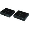 StarTech.com 2 Port USB 2.0 over Cat5 or Cat6 Extender Kit – Locally or Remotely Powered – 330 ft (100 m) – USB Extender – USB to Ethernet (USB2002EXT2),Black(4 Port (USB 2.0))