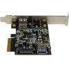 StarTech.com 2 Port USB 3.1 (10Gbps) Card – USB-A 1x External 1x Internal – PCIe USB 3.1 Card with Type-A – PCI Express (PEXUSB311EI)(1x USB-A Ext + 1x USB-A Int)