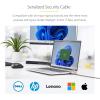 StarTech.com 25-Pack Universal Laptop Lock 6.6ft (2m), Master Keyed Security Cable, Compatible with Noble Wedge/Nano/K-Slot; TAA(Serialized Combination)
