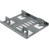 StarTech.com 2.5″ to 3.5″ SATA Hard Drive Mounting Bracket Kit – Dual SATA SSDs/HDDs Mounting Bracket for Mounting Bay , TAA (BRACKET25X2)(1 Count (Pack of 1))