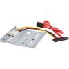 StarTech.com 2.5″ to 3.5″ SATA Hard Drive Mounting Bracket Kit – Dual SATA SSDs/HDDs Mounting Bracket for Mounting Bay , TAA (BRACKET25X2)(1×3.5″ Bay)