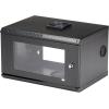 StarTech.com 2-Post 9U Wall Mount Network Cabinet w/ 1U Shelf, 19″ Wall-Mounted Server Rack Kit for IT / Data Computer Equipment, Ships Fully Assembled(6U)