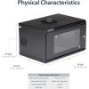 StarTech.com 2-Post 9U Wall Mount Network Cabinet w/ 1U Shelf, 19″ Wall-Mounted Server Rack Kit for IT / Data Computer Equipment, Ships Fully Assembled(6U)