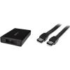 StarTech.com 3.5″ External SATA Hard Drive Enclosure – Trayless eSATA / USB 3.0 Hard Drive Enclosure with UASP (S351BMU33ET)(Black)