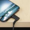 StarTech.com 3ft (1m) Durable USB A to Lightning Cable – Black 90° Right Angled Heavy Duty Rugged Aramid Fiber USB Type A to Lightning Charging/Sync Cord – Apple MFi Certified – iPhone (RUSBLTMM1MBR)(Black)