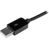StarTech.com 3m (10ft) Long Black Apple® 8-pin Lightning Connector to USB Cable for iPhone / iPod / iPad – Charge and Sync Cable (USBLT3MB)