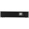 StarTech.com 4 Port Compact Black USB 2.0 Hub – Bus-powered or with Included Power Adapter – Portable Mac/PC laptop hub, TAA (ST4202USB)