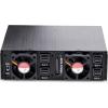 StarTech.com 4-Bay Backplane for U.2 Drives, Fits in a 5.25inch Bay, Mobile Rack Enclosure for 2.5inch U.2 (SFF-8639) NVMe SSDs, Includes Mini-SAS HD Cables/Removeable Trays (4U2525-SAS-BACKPLANE)