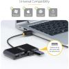StarTech.com 4-Port USB 2.0 Hub, USB Bus Powered, Small Travel Mini USB Hub, Multi-Port USB 2.0 Splitter, Portable USB Hub