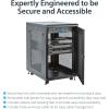 StarTech.com 4-Post 18U Server Rack Cabinet, 19″ Data Rack Cabinet Kit for IT / Network Equipment, with Adjustable Mounting Rails, Ships Fully Assembled(18U)