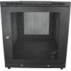StarTech.com 4-Post 18U Server Rack Cabinet, 19″ Data Rack Cabinet Kit for IT / Network Equipment, with Adjustable Mounting Rails, Ships Fully Assembled(12U)