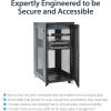 StarTech.com 4-Post 18U Server Rack Cabinet, 19″ Data Rack Cabinet Kit for IT / Network Equipment, with Adjustable Mounting Rails, Ships Fully Assembled(24U)